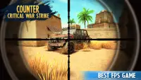 Critical Strike War: Nowy gun gry strzelanki Screen Shot 2
