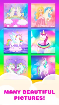 Unicorn Puzzles Game for Girls Screen Shot 3