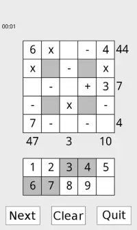 Math Square Screen Shot 3