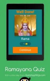 Ramayana Quiz game Screen Shot 7