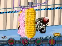 Motorrad-Wash-Spiele Screen Shot 4
