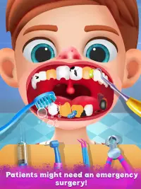 Dentiste Médecin Hôpital Jeux Screen Shot 3