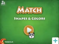 Baby Match Game - Shapes Screen Shot 0