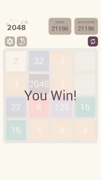 2048 Tiles Puzzle Screen Shot 2