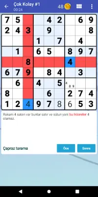 Sudoku - Klasik bulmaca oyunu Screen Shot 1
