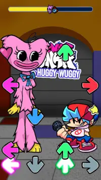 Huggy wuggy FNF Playtime mod Screen Shot 0