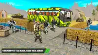 US Commando Bus Driving  Military Coach Transport Screen Shot 0