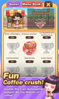 CoffeeCrush for Kakao Screen Shot 4
