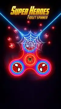 Super Hero Fidget Spinner - Avenger Fidget Spinner Screen Shot 0