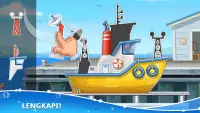 Kapal laut game anak-anak gem Screen Shot 0