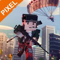 PUBGO - Campo de batalla de Pixel Royale