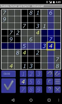 Sudoku Solver and Game - Free Screen Shot 0