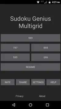 Sudoku Genius Multigrid Screen Shot 0