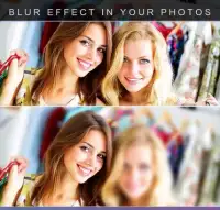 Blur Effect in Your Photos Screen Shot 1