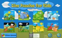 बच्चों के लिए Dino पहेली खेल Screen Shot 12