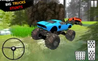 Game offroad truk monster Screen Shot 3