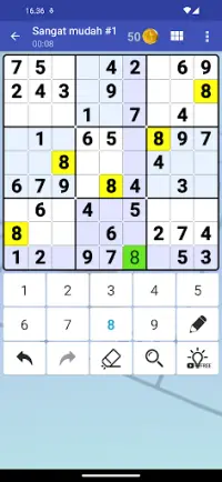Sudoku - Puzzle Otak Klasik Screen Shot 0