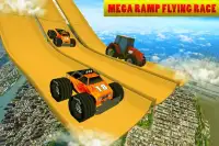 Flying Monster Truck-Offroad Racing Stunt Game Screen Shot 0
