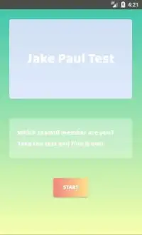 Jake Paul Test Screen Shot 0
