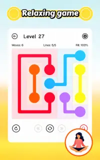Lined - Free Pipe Game, Connect the Dots Screen Shot 8