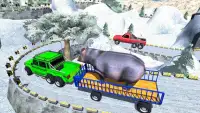 Jungle Animals Cargo Transport 6X6 Truck 2019 Screen Shot 5