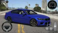 Driving BMW M5 F90 Drift Car Simulator Screen Shot 1