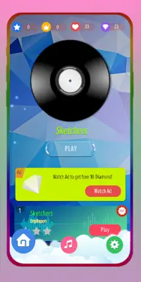 Popular Tiktok songs - Piano tiles game Screen Shot 0