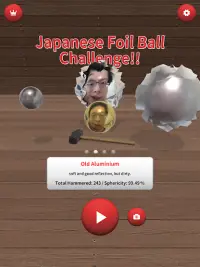 Japanese Foil Ball Challenge!! Screen Shot 4