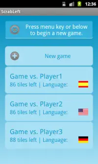 ScrabLeft LITE - Tile Counter Screen Shot 0