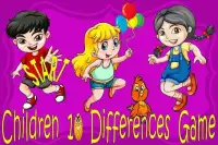 Children 10 Differences Game Screen Shot 0