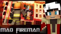 Firefighter Craft - Mad Fireman Screen Shot 1