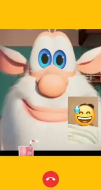 best prank Booba fake video Call  And Chat Screen Shot 1