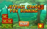 Jetpack Crash Fox Running Screen Shot 0
