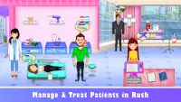 Historia del médico y el hospital: juego de gestió Screen Shot 0