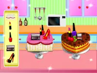 kit per la torta di cosmetici: fabbrica di cupcake Screen Shot 2