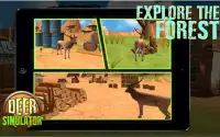Deer Simulator 3D Wildlife Sim Screen Shot 12