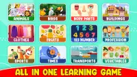 Kids Preschool Learning Games Screen Shot 0