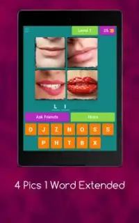 4 Pics 1 Word Extended Screen Shot 7