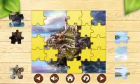 Castle Jigsaw Puzzles Brain Games for Kids FREE Screen Shot 3