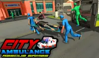 City Ambulance Rescue Rush Game Screen Shot 5