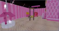 Scary Barbi Granny V2.3 : Pink house Horror game Screen Shot 1