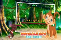 Africa Getaway Jungle Boy Rush Screen Shot 2