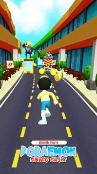 Subway Doraemon Dash Screen Shot 3