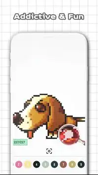 Pets - Color Pixel by Number Screen Shot 1