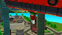 Superhero Flying Hero: Vice Town Rescue Free Games Screen Shot 1