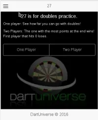 Dart Games Practice Screen Shot 1