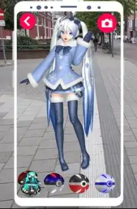 PocketGirl Vocaloid AR Dance Anime Hatsune Miku Screen Shot 1