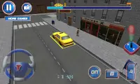 3D 택시 드라이버 시뮬레이터 Screen Shot 1