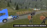 Offroad Cargo Trailer Truck Screen Shot 0