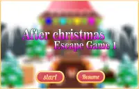 Pagkatapos ng Christmas Escape Game 1 Screen Shot 1